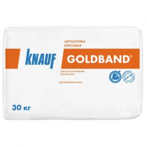Штукатурка гипсовая Knauf Гольдбанд 30 кг