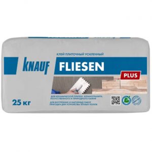 Клей для плитки Knauf Флизен Плюс усиленный 25 кг