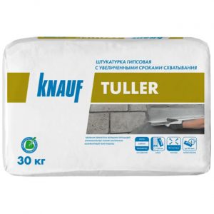 Штукатурка гипсовая Knauf Туллер 30 кг