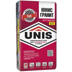 Клей для плитки Unis C2T Гранит 25 кг